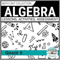 Grade 5 Algebra: Algebraic Reasoning cover image.
