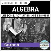 Grade 8 Algebra unit cover image