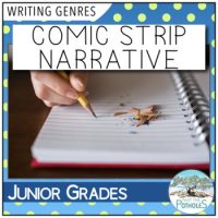 Cover image for Comic Strip Narrative Writing Templates and Rubric.