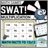 SWAT! Multiplication and Division Game - Math Fact Fluency to 12