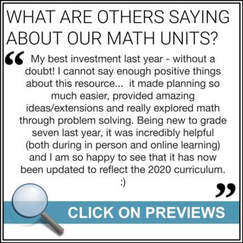 Grade 7 Patterning Unit: Linear Patterns - Image 4