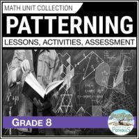 Grade 8 Patterns and Relationships Unit cover image