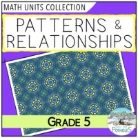 Patterns and Relationships Unit - Grade 5 Ontario Math